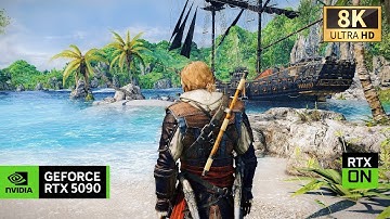 [8K] AC Black Flag RTX 5090 - ULTRA REALISTIC Ray tracing Mod -  EXTREME Next Gen Graphics