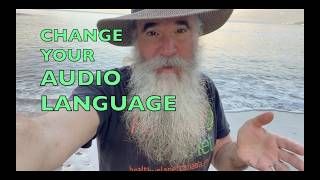 HOW to CHOOSE YouTube AUDIO LANGUAGE! Choice of 9 LANGUAGES   Original Language, on MANY CHANNELS!