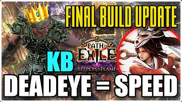 My Final Kinetic Blast Deadeye Build Guide Update - Path of Exile 3.27