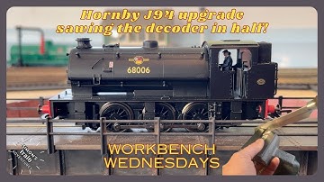 Workbench Wednesdays - Upgrading our Hornby J94 with sound, crew and stay-alive