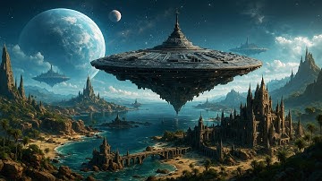 Oblivion Spheres | Dark Space Ambient Music | 4K Cosmic Odyssey