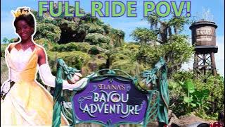 OPENING DAY OF TIANA'S BAYOU ADVENTURE POV! This ride is a LOVE LETTER to NEW ORLEANS!