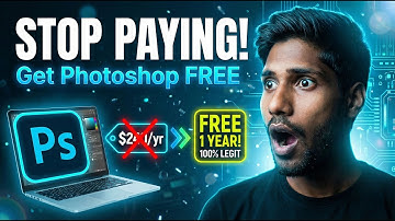 Stop Paying for Photoshop! Get It FREE for One Year — 100% Legit!