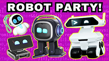 Emo, Eiliko, LOOI, & MORE Finally Meet! (ROBOT PARTY + UPDATES)