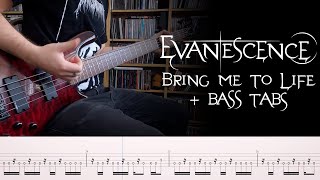 Evanescence - Bring Me To Life - Bass Cover   Tabs