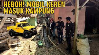 BIKIN HEBOH! BANYAK MOBIL KEREN MASUK KAMPUNG MENIKMATI SUASANA PEDESAAN