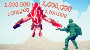 1,000,000 DAMAGE Toy Soldier Sniper! | TABS - Totally Accurate Battle Simulator
