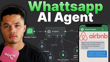 I Built A WhattsApp AI Agent For airbnb in 18min (n8n tutorial)