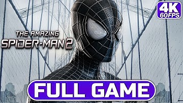 The Amazing Spider-Man 2 Black Suit Full Game Walkthrough (No Commentary | 4K 60FPS Ultra HD)
