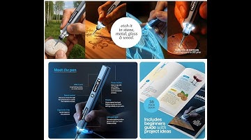 EtchMate Engraving Pen: Precision Meets Creativity for Metal, Wood, Glass & More