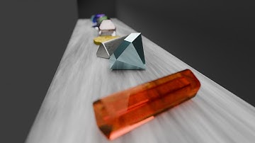 Gem Stones Photo realistic render #blenderanimation