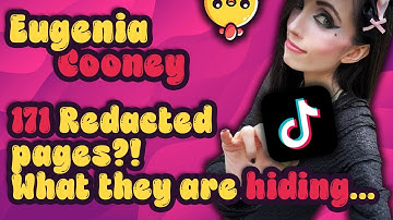 Eugenia Cooney: 171 Pages of Secrets & 1184 hidden exhibits?!? - TikTok