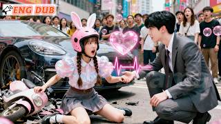 Girl on a scooter crashes into the CEO; instead of getting angry, he falls head over heels for her!