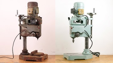 Restoration of High speed precision bench drill