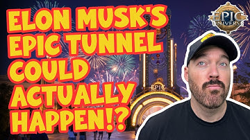 The Rumored Elon Musk Tunnel for Epic Universe Might Actually Be Happening