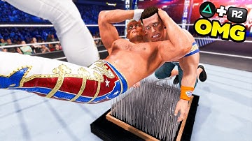 1 OMG Moment with Every Champion in WWE 2K!