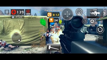 DEAD TRIGGER 2 SA80 BALLOON/BUNNY/CHICKEN HUNT #dt2