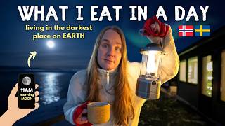 What I EAT living in the DARKEST place on EARTH ︱ Svalbard