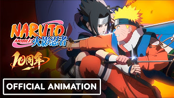 ROAD OF NARUTO & SASUKE | Naruto Mobile 10th Anniversary CGI Opening Intro