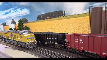 Railfanning Almost the Entire K&W Railroad - K&W HO Scale Model RR Operations, Episode 36