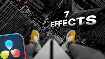7 EPIC Davinci Resolve Effects In 300 Seconds