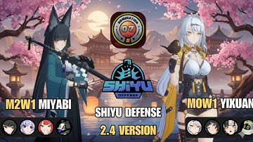 Yixuan & Miyabi | NEW Shiyu Defense 7 S-Rank | Zenless Zone Zero 2.4