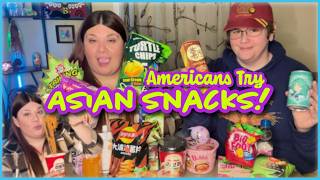 Americans Try Iconic ASIAN SNACKS!