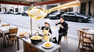 🔥6嵗萌寶是食神！路邊賣炒飯抱著總裁叫爸爸被嘲諷，她一碗平常的蛋炒飯讓總裁厭食症痊愈，征服所有人的味蕾，將她已為人妻的媽媽接回家當總裁夫人！ #最火短剧