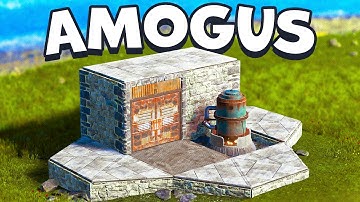 The Amogus. Strong 2x2 - mini OPENCORE - BUNKER - SHELL - INNER PEEKS - rust base design