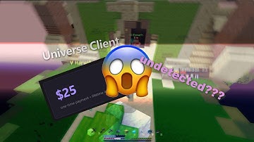25$ CLIENT DESTROYS HYPIXEL & WATCHDOG | Universe Client (Teaser Trailer #1)