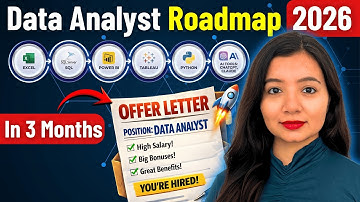 How to Become Data Analyst in 3 Months | Complete Data Analyst Roadmap 2026 | FREE Resources