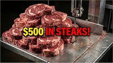 🔴 LIVE SLAGERSHOW 🥩🔥 | Echt vlees snijden ASMR & mesvaardigheden