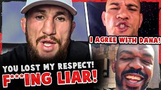 Alex Pereira RESPONDS to Dana White & Jon Jones! Merab FURIOUS   GOES OFF on 'DISRESPECTFUL LIAR!'