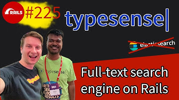 Typesense search with Ruby on Rails #225