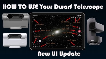 New Dwarf II, 3 & Mini UI Revealed for Streamlined Smart Telescope Operations