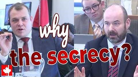 Why are there secrecy provisions? What if somebody feels that their charter rights are violated?