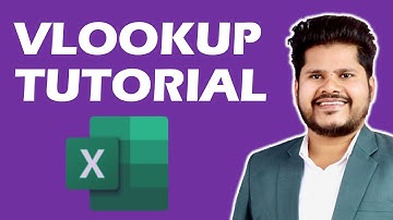 How to use VLOOKUP formula in excel - Vlookup Tutorial for beginners