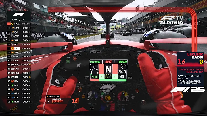 ULTRA REALISTIC F1 25 - Charles Leclerc Ferrari SF-25 Austria GP