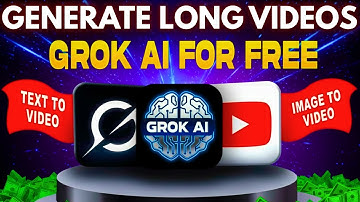 Grok AI Secret Trick to Generate Long AI Videos For FREE  (Tutorial for YouTube Automation)