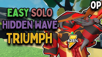 Solo Hidden Wave Triumph with OP HARVESTER | Roblox Tower Defense Simulator