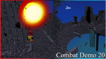 What happens when Ki Attacks Explode? (Combat Demo 20) [Dragon Block Apollo]