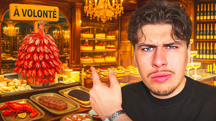JE TESTE TOUS LES PLATS DU BUFFET LE PLUS CHER