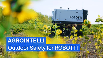 Autonomous Farming Meets Safety: ROBOTTI + safeRS3 from SICK