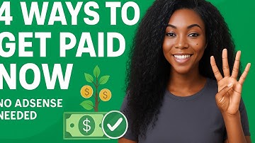 STOP WAITING for MONETIZATION: 4 Ways to make money from your videos