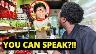 BLACKMAN SHOCKS CHINESE WITH FLUENT CHINESE AND THIS HAPPENS...THEY DIDN'T BELIEVE I COULD SPEAK.