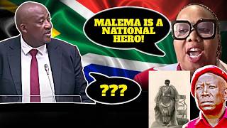 Min. McKenzie Responds EFF MP Quest to Recognize Malema as a NATIONAL HERO  - Must Watch