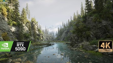 The Future of Gaming Is Here – Unreal Engine 5 Ultra-Real Graphics Demo on RTX5090