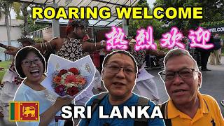 Roaring welcome at Colombo airport | 科伦坡机场热烈欢迎 -吉隆坡 飞往 科伦坡（斯里兰卡） | SRI LANKAN AIRLINES FROM KL