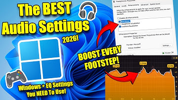 The BEST Windows Sound Settings for PC Gaming – Hear EVERY Footstep! (Warzone, PUBG, Apex, BF6, CS2)