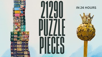 Inside the 24 Heures de Belgique de Puzzle | 21290 Pieces in a 24 Hour Marathon